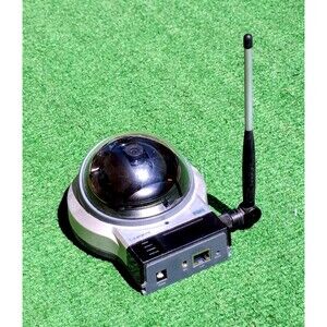 WVC200 Cisco  Linksys Ethernet /Wireless-G PTZ IP Dome Camera  No-Power-Cord GUC